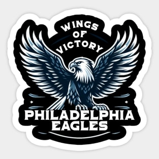 wings of victory Sticker